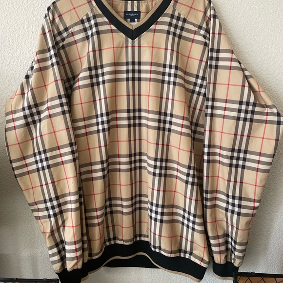 Burberry Classic Check V-Neck Sweater